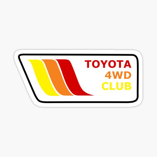 Item preview, Toyota 4WD Club Vintage Design designed and sold by RadStripes.
