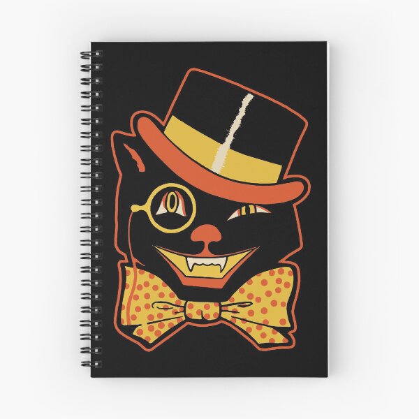 Item preview, Vintage Fancy Halloween Cat designed and sold by fearcity.
