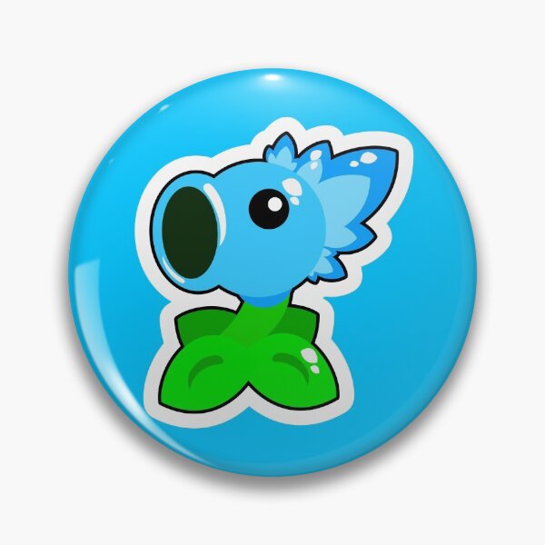 Item preview, Snow peashooter  designed and sold by Polka-Dot-Paint.