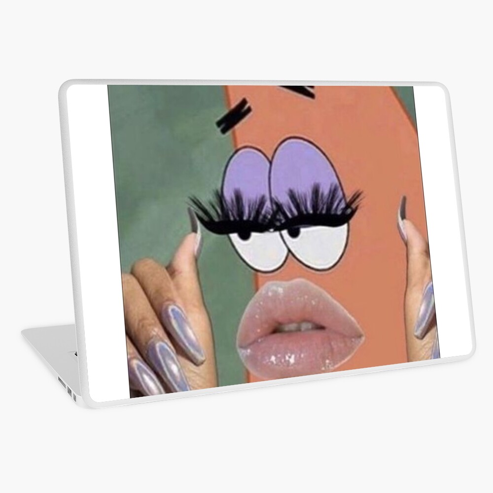 "Periodt Patrick Meme" Laptop Skin by MamoesDoodles | Redbubble