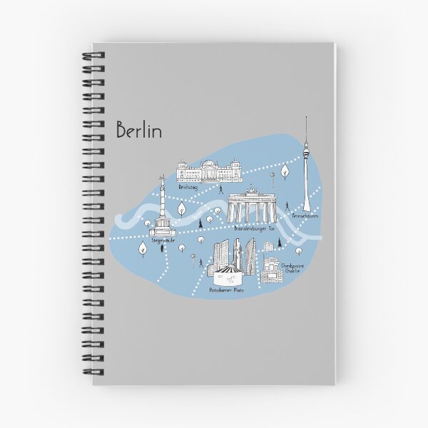 Item preview, Berlin Map - Blue designed and sold by aMano-mapping.