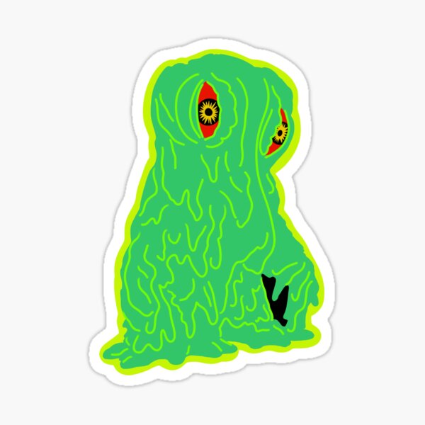 Hedorah verte Sticker