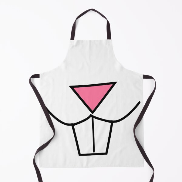 rabbit face big teeth Apron