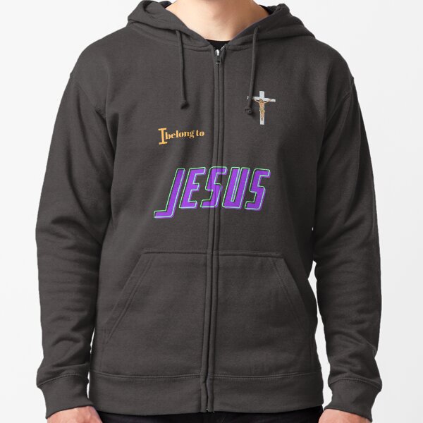 I belong to JESUS Zipped Hoodie
