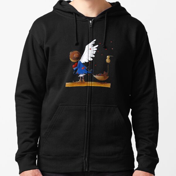 I am loved, wherever I go Zipped Hoodie