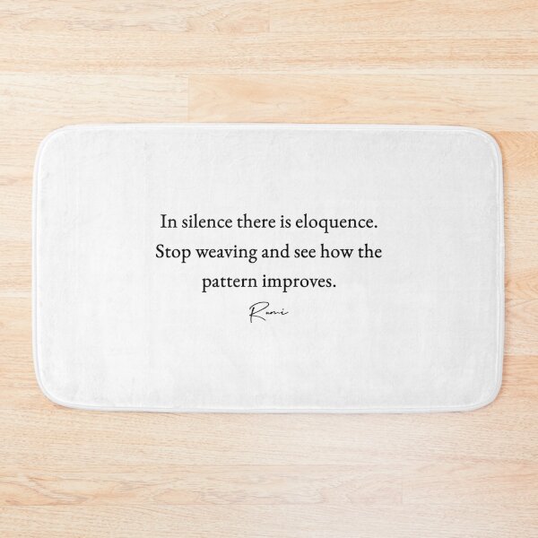 Item preview, Rumi Silence designed and sold by AmrMualla.