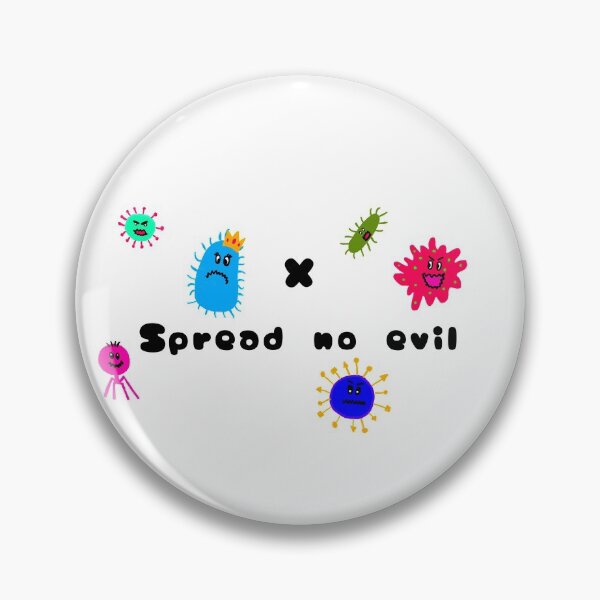 Item preview, Spread no evil (black text) designed and sold by Maaanga.
