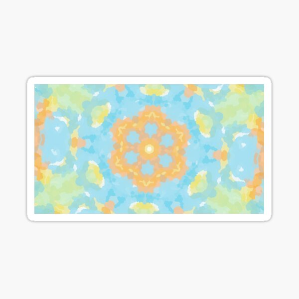 Summer Flower-Tropical Falcon Signature Print Sticker