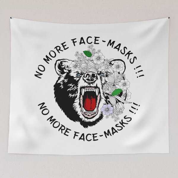 Item preview, No more Face Masks designed and sold by Freedom Sign.