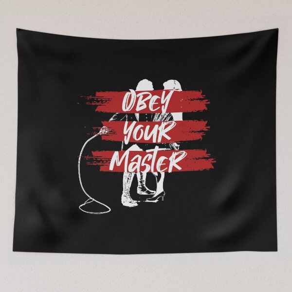 Item preview, BDSM Obey Your Master designed and sold by coolprint.