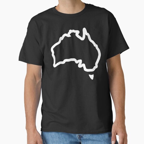 Item preview, Australia Map designed and sold by coffeetea2020.