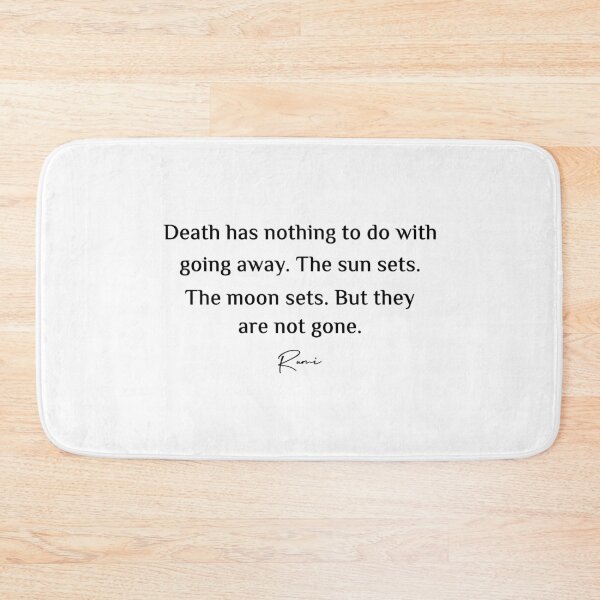 Item preview, Rumi Death designed and sold by AmrMualla.