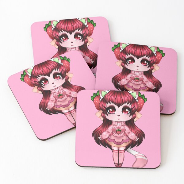 Item preview, Strawberry Kitty Two designed and sold by ImYourToxicCat .