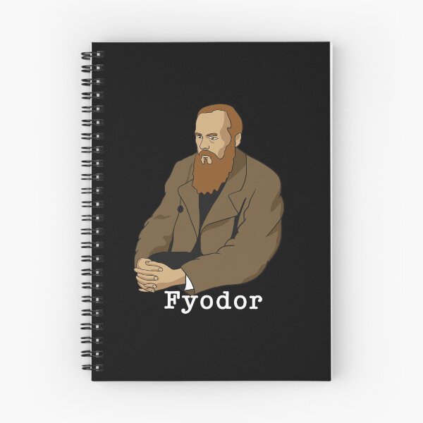 Item preview, Fyodor Dostoyevsky - Typography Version designed and sold by CanadianUnicorn.