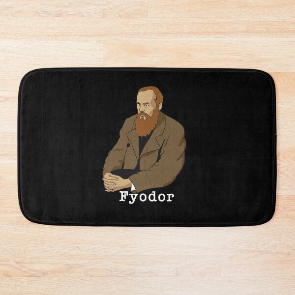 Item preview, Fyodor Dostoyevsky - Typography Version designed and sold by CanadianUnicorn.