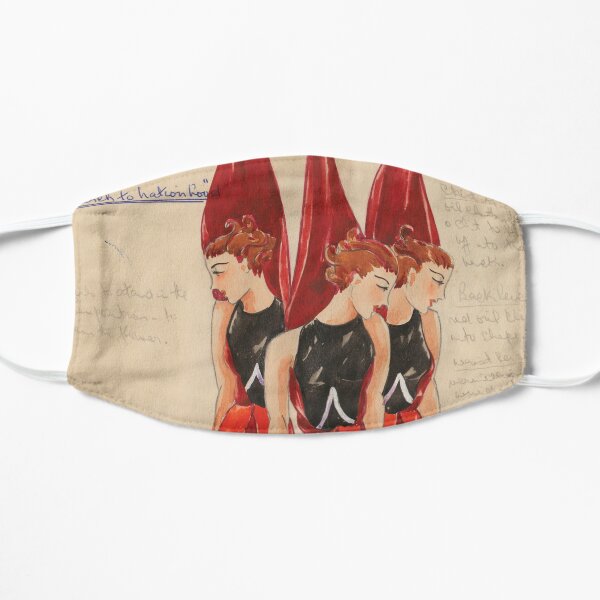 Afford costume designs: Sturt Desert Pea, 1935-1936 Flat Mask