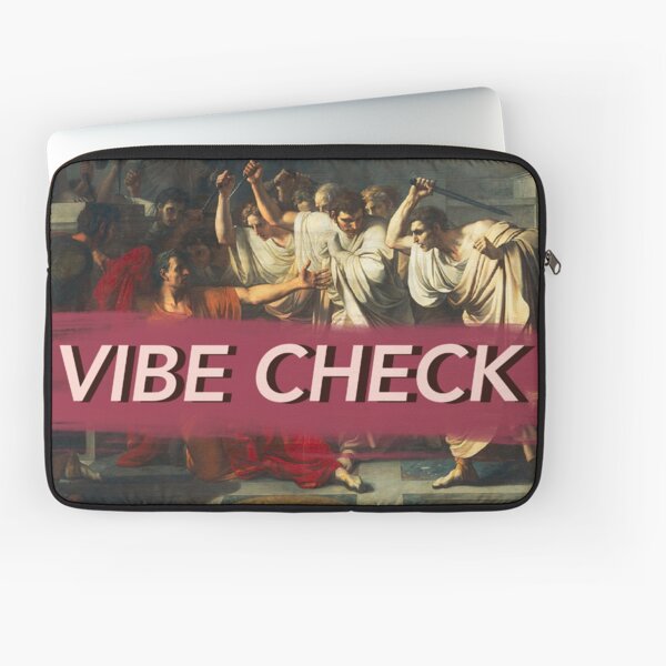 vibe check Laptop Sleeve