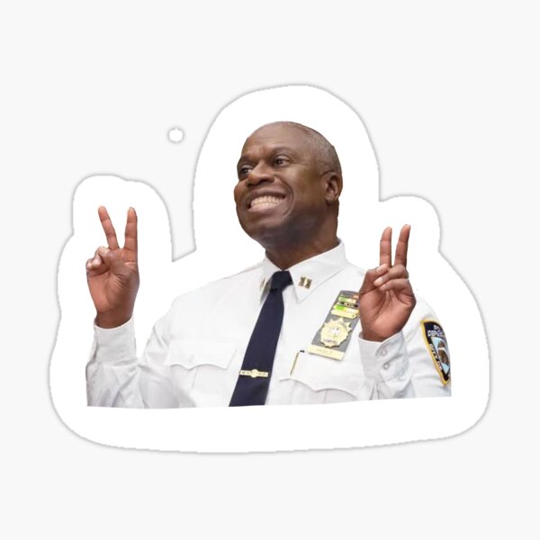 Item preview, captain raymond holt sticker  designed and sold by stickersbyabbs.