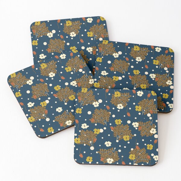 Item preview, Autumn floral leaves  designed and sold by CozyArtCo.