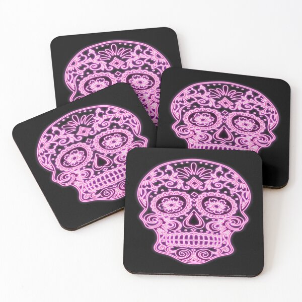 Item preview, Pink Neon Skull  designed and sold by Yekaior.