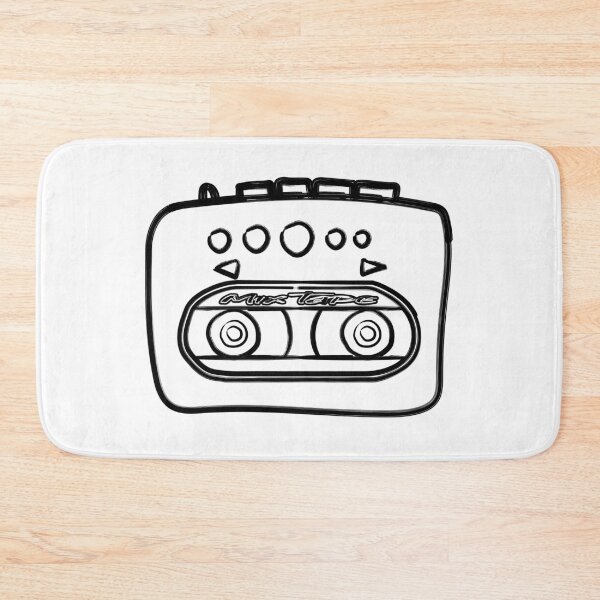 Item preview, Cassette Player "Mixtape" -  Old School Design designed and sold by onjcdesign.