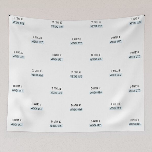 Item preview, I´d rather be watching grey´s designed and sold by camitrejo.