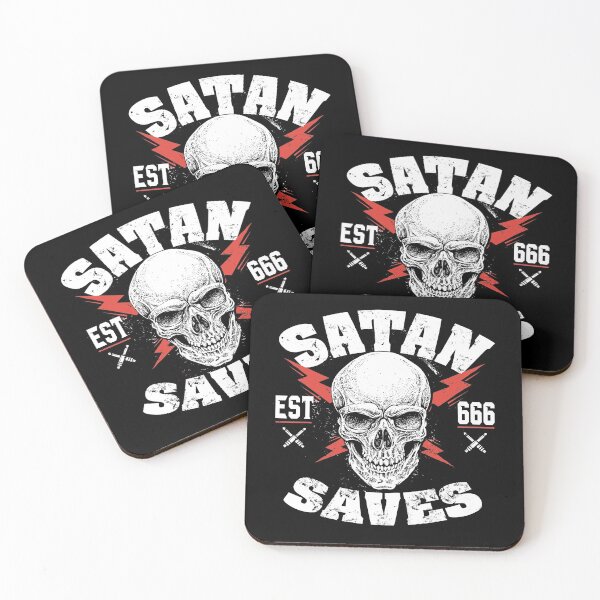Item preview,  Satanic Baphomet Satan Saves Skull Symbol Halloween Lucifer Devil designed and sold by TopTeeShop.