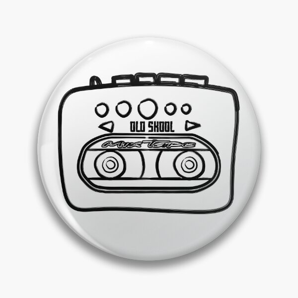 Item preview, Cassette Player "Old Skool" Design designed and sold by onjcdesign.