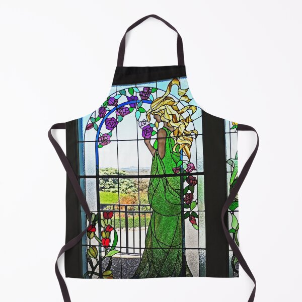 Item preview, Beautiful Lady on a Stained Glass Window designed and sold by Marilyn Harris.