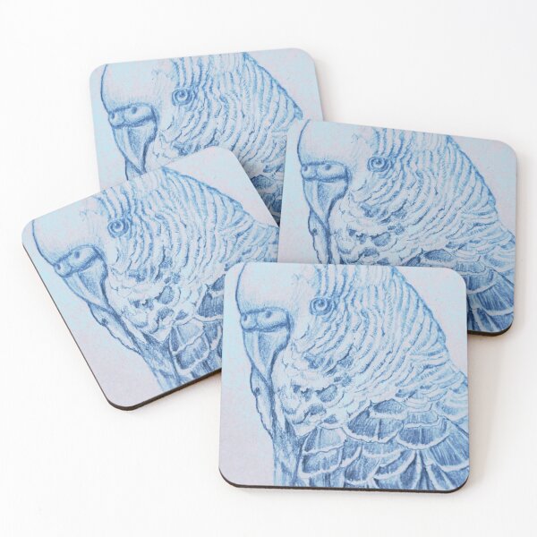 Item preview, Handsome Budgerigar  designed and sold by Liz HL Art Shop.