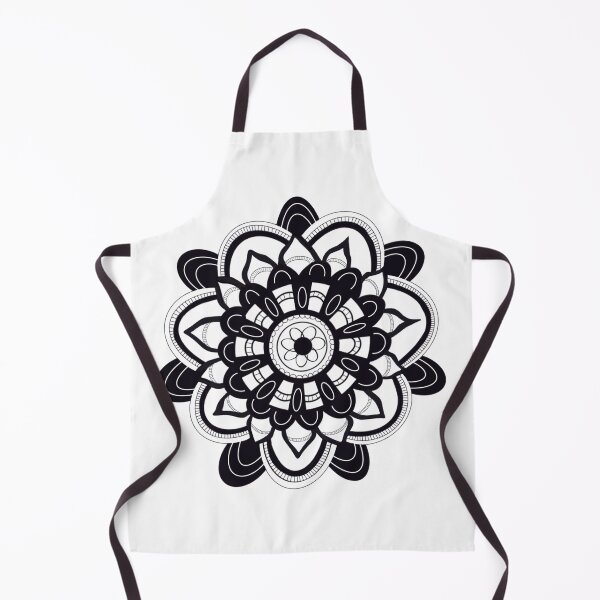 Item preview, Black and White Mandala Design designed and sold by Orchyd.