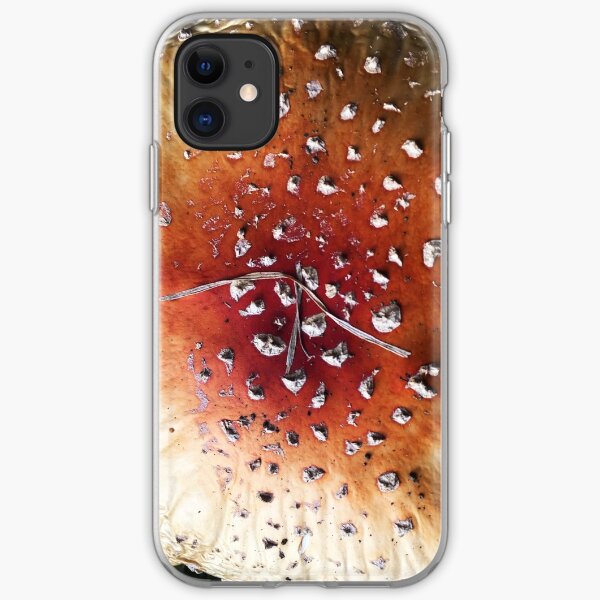 Diamonds on mushroom iPhone Soft Case