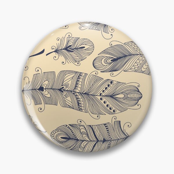 Item preview, Tribal Boho Indian Feathers designed and sold by Vector Scout Lab.