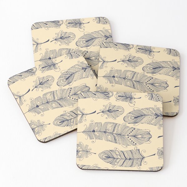 Item preview, Tribal Boho Indian Feathers designed and sold by Vector Scout Lab.