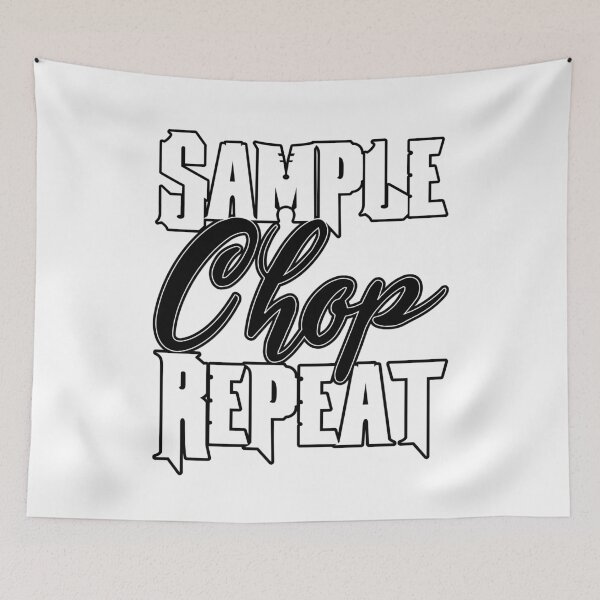 Item preview, Sample Chop Repeat - Music Producer Design designed and sold by onjcdesign.