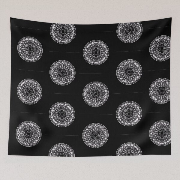 Item preview, Black and Lavender Mandala - Medium designed and sold by iamwowie.