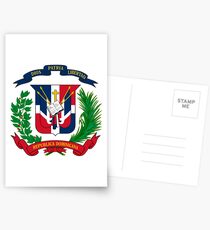 Armoiries de la République Dominicaine Cartes postales