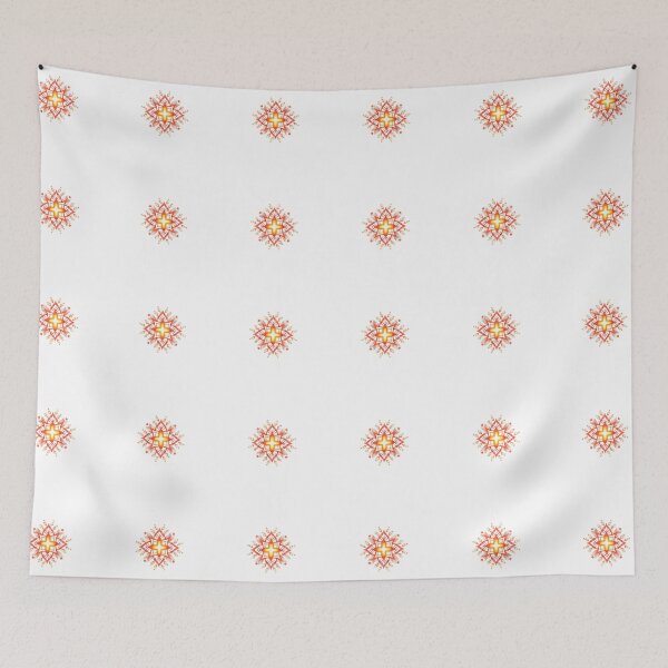 Item preview, Watercolor Phulkari Graphics Digital Art Motif GC-128-03 designed and sold by GraphicCharms.
