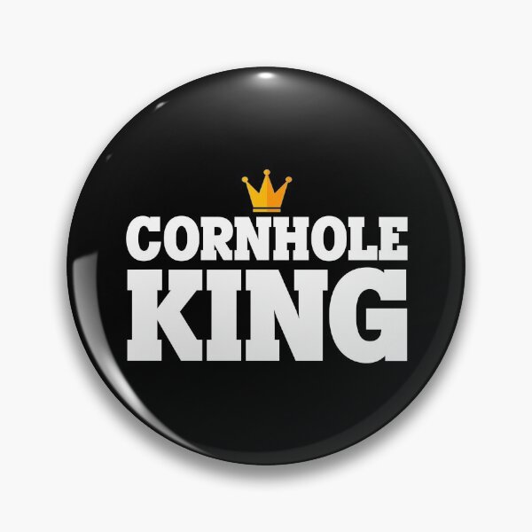 Item preview, Cornhole stickers king designed and sold by FanaticTee.