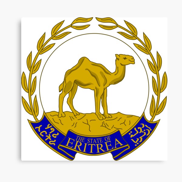 "Emblem Of Eritrea " Canvas Print For Sale By Abbeyz71 | Redbubble