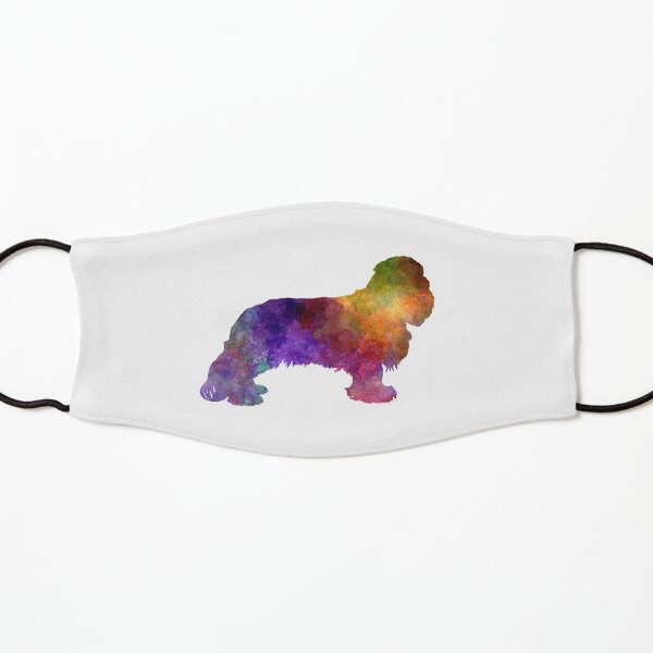 Cavalier King Charles Spaniel in watercolor Kids Mask