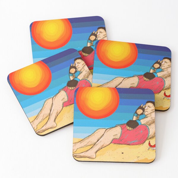 Item preview, Nick"Beached" Diaz - Fight Island  designed and sold by PoliteVulture.