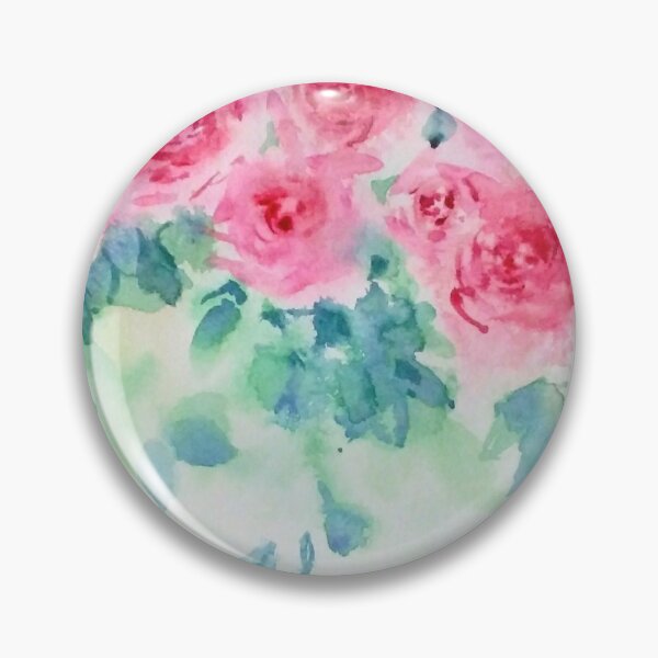 Item preview, Acuarelas rosas y hojas designed and sold by Lyn Pacific.