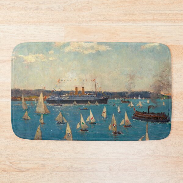 Item preview, The Flagship the Orient Company's RMS OSTERLEY Anniversary Regatta Sydney Harbour c 1925 designed and sold by anmm.