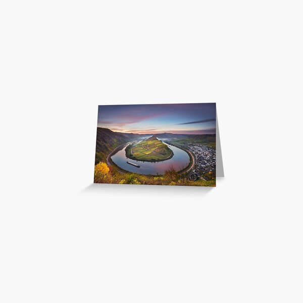 Mosel Bend Greeting Card