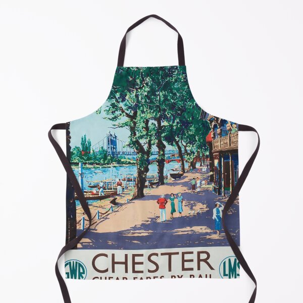Item preview, Railway Poster Chester designed and sold by stickart-marek.