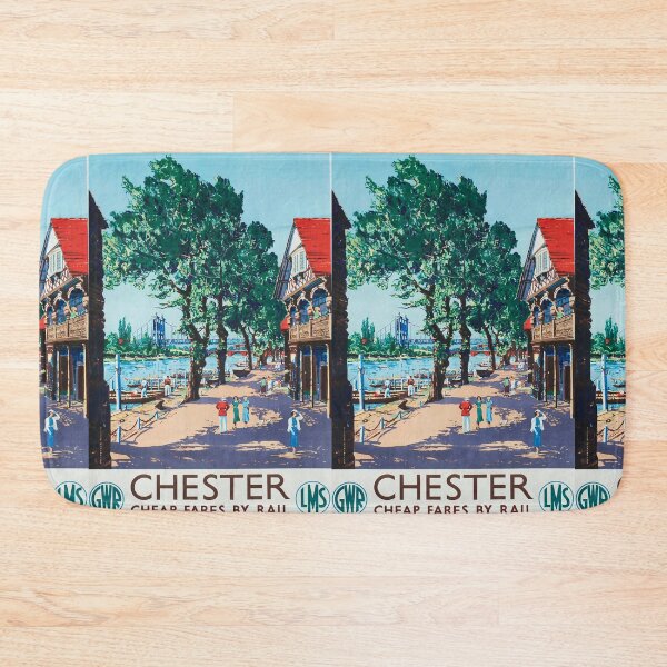 Item preview, Railway Poster Chester designed and sold by stickart-marek.