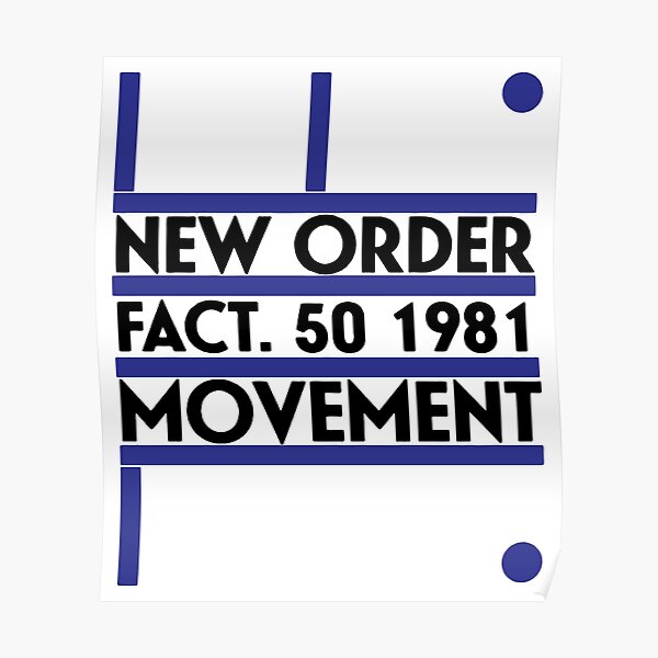 New Order Low Life Poster By Runtrarayman Redbubble