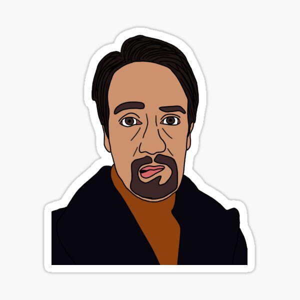 Hamilton Lip Bite Sticker for Sale by alisons-stuff