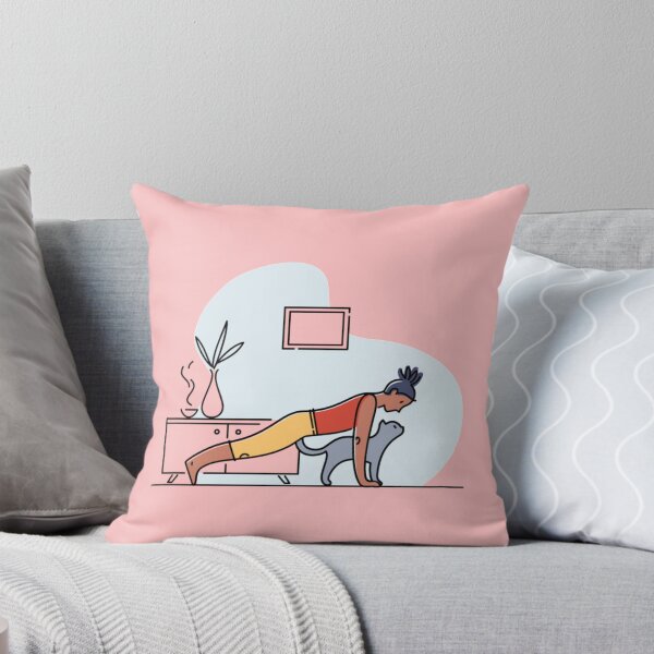Item preview, YOGA And CAT Plank pose designed and sold by Trio's Stuff.